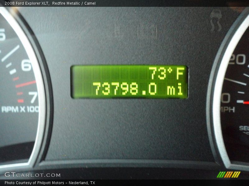 Redfire Metallic / Camel 2008 Ford Explorer XLT