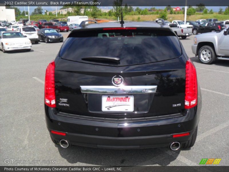 Black Raven / Titanium/Ebony 2012 Cadillac SRX Luxury