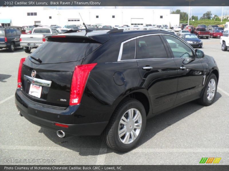 Black Raven / Titanium/Ebony 2012 Cadillac SRX Luxury