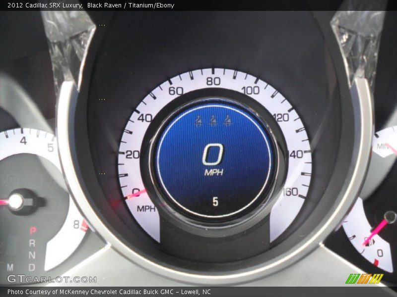 Black Raven / Titanium/Ebony 2012 Cadillac SRX Luxury