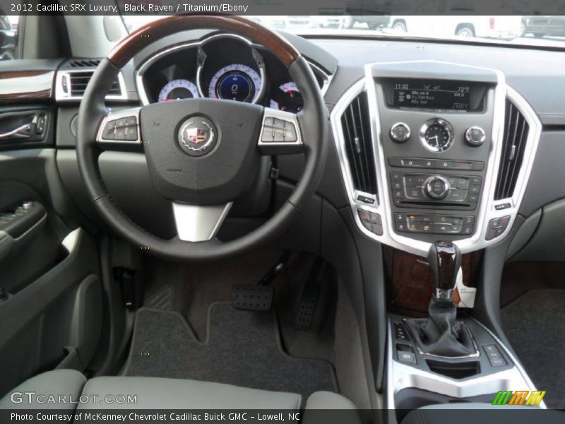 Dashboard of 2012 SRX Luxury