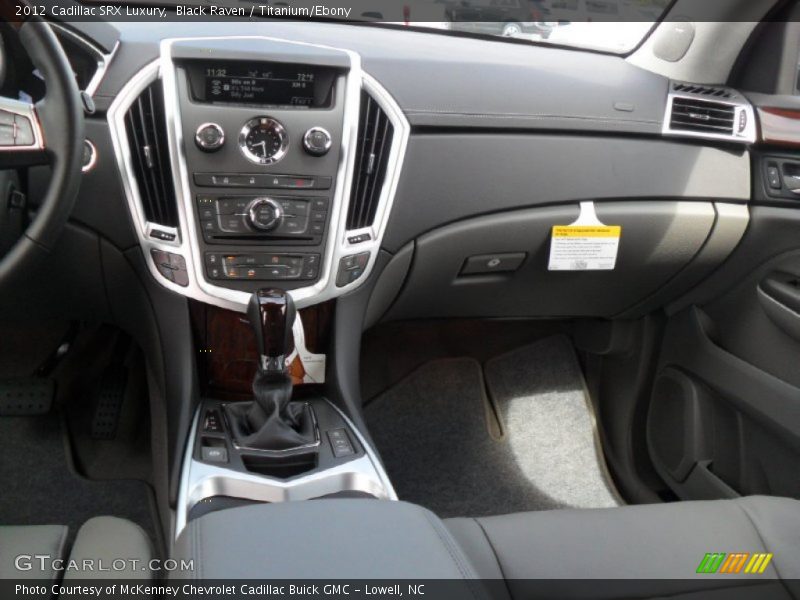 Black Raven / Titanium/Ebony 2012 Cadillac SRX Luxury