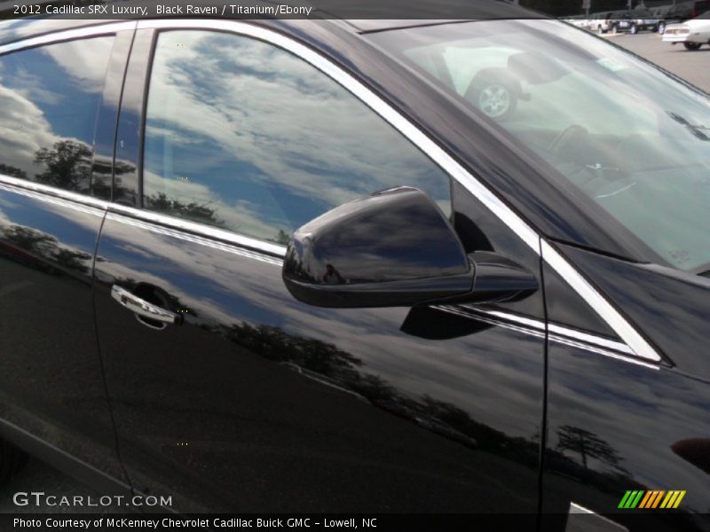 Black Raven / Titanium/Ebony 2012 Cadillac SRX Luxury