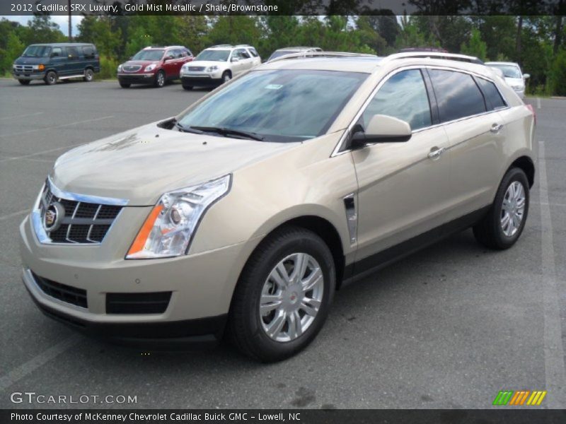 Front 3/4 View of 2012 SRX Luxury