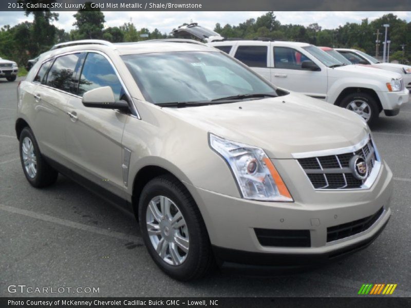 Front 3/4 View of 2012 SRX Luxury