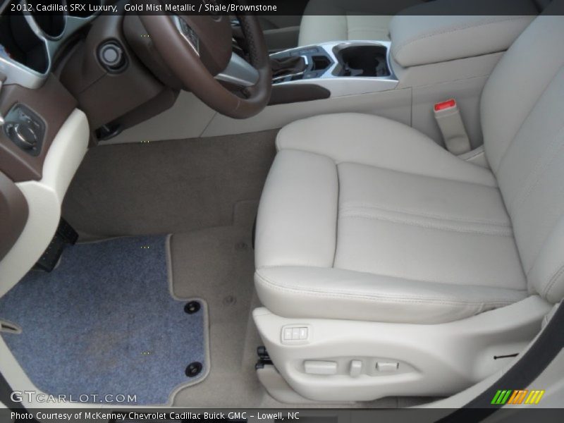  2012 SRX Luxury Shale/Brownstone Interior