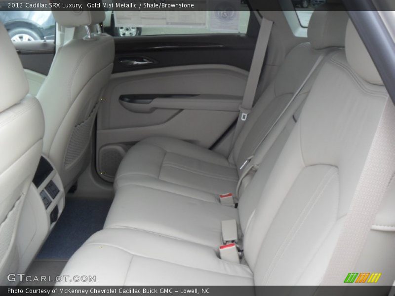 Gold Mist Metallic / Shale/Brownstone 2012 Cadillac SRX Luxury