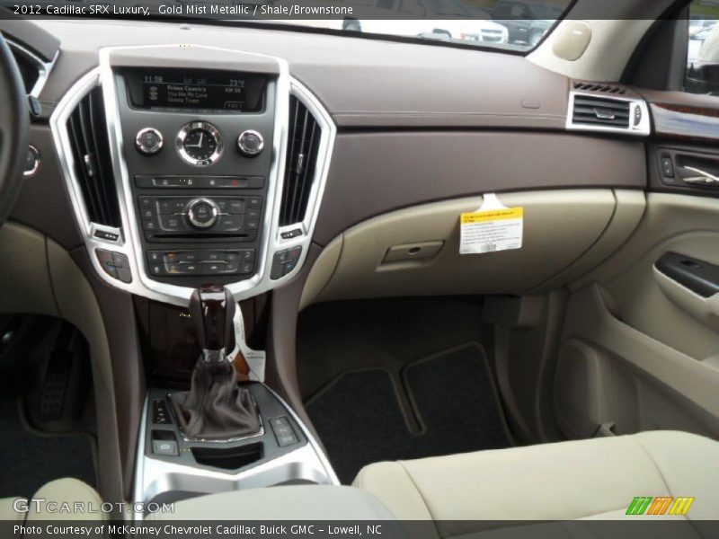 Gold Mist Metallic / Shale/Brownstone 2012 Cadillac SRX Luxury