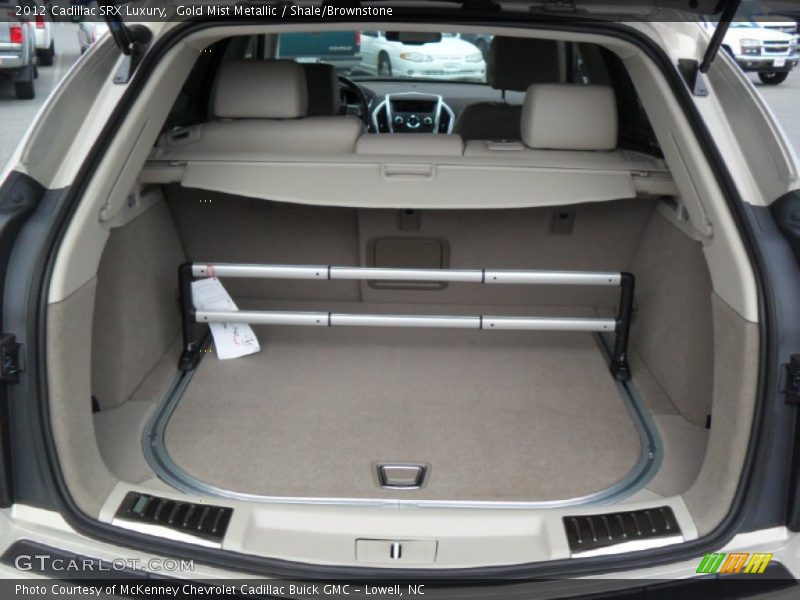 Gold Mist Metallic / Shale/Brownstone 2012 Cadillac SRX Luxury