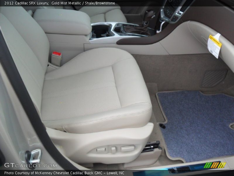 Gold Mist Metallic / Shale/Brownstone 2012 Cadillac SRX Luxury