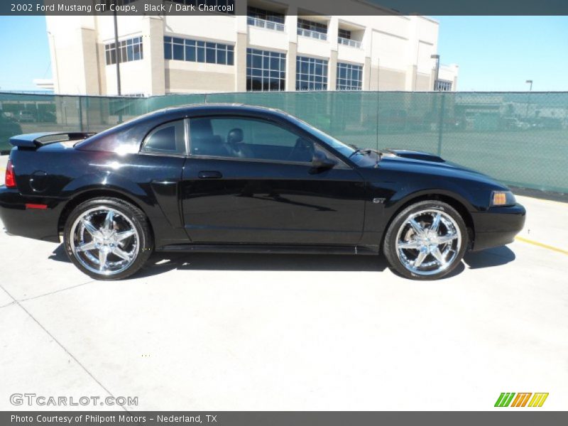 Black / Dark Charcoal 2002 Ford Mustang GT Coupe