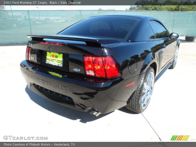 Black / Dark Charcoal 2002 Ford Mustang GT Coupe