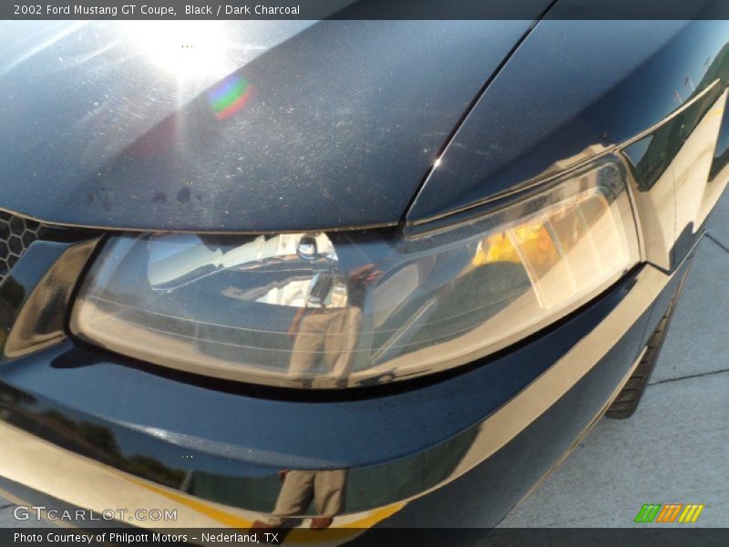 Black / Dark Charcoal 2002 Ford Mustang GT Coupe