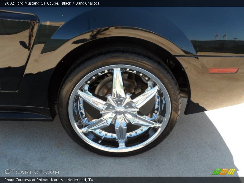 Black / Dark Charcoal 2002 Ford Mustang GT Coupe