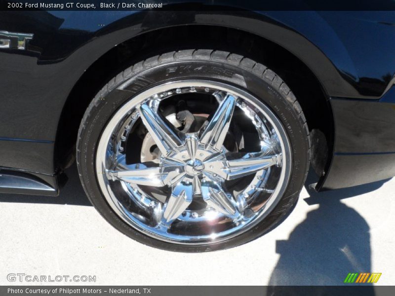 Black / Dark Charcoal 2002 Ford Mustang GT Coupe
