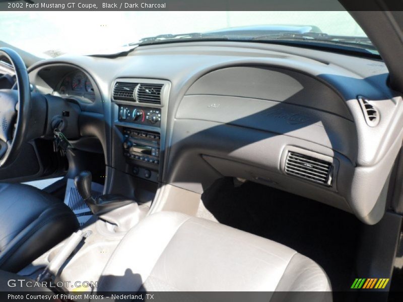 Black / Dark Charcoal 2002 Ford Mustang GT Coupe