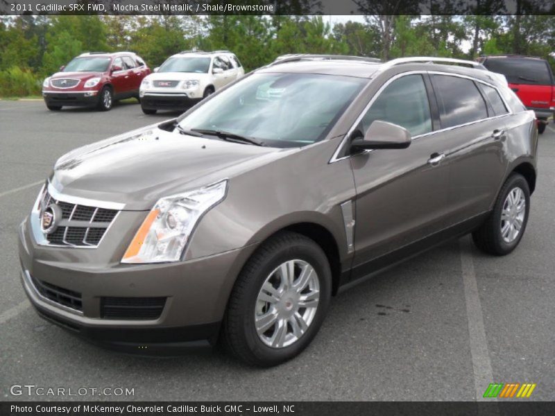 Mocha Steel Metallic / Shale/Brownstone 2011 Cadillac SRX FWD