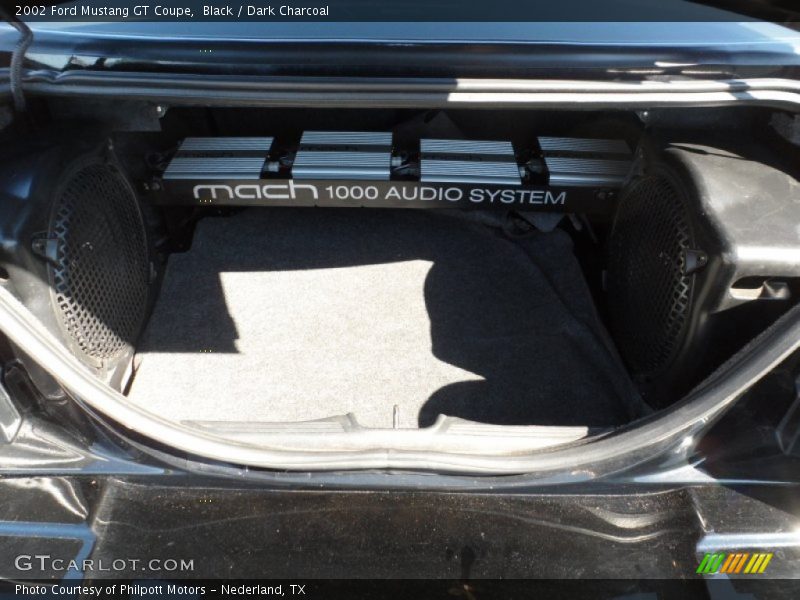 Black / Dark Charcoal 2002 Ford Mustang GT Coupe
