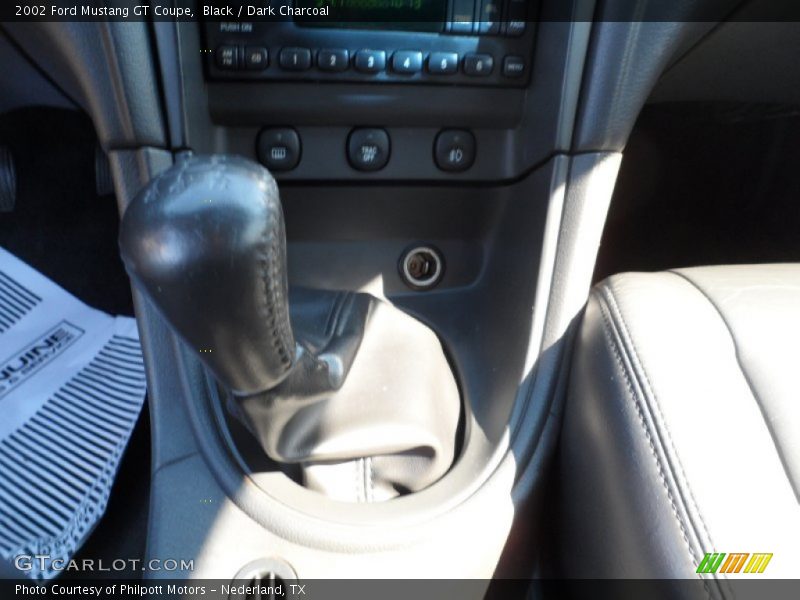Black / Dark Charcoal 2002 Ford Mustang GT Coupe