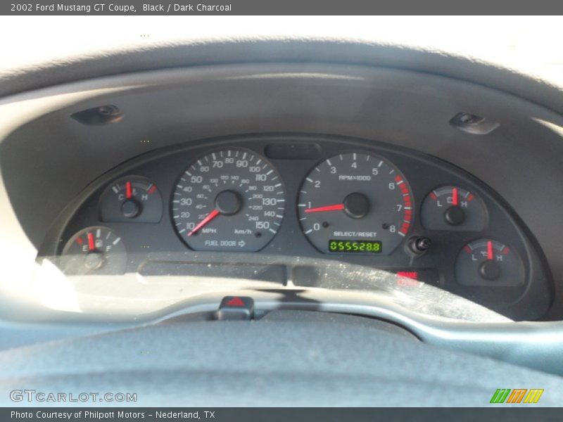 Black / Dark Charcoal 2002 Ford Mustang GT Coupe