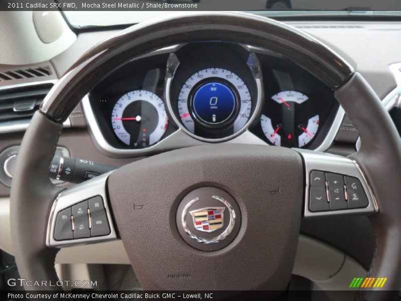 Mocha Steel Metallic / Shale/Brownstone 2011 Cadillac SRX FWD