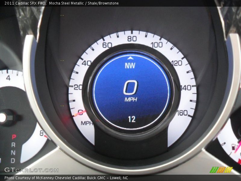 Mocha Steel Metallic / Shale/Brownstone 2011 Cadillac SRX FWD