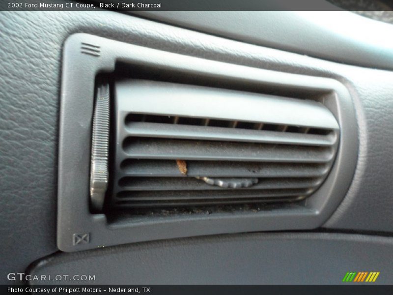 Black / Dark Charcoal 2002 Ford Mustang GT Coupe