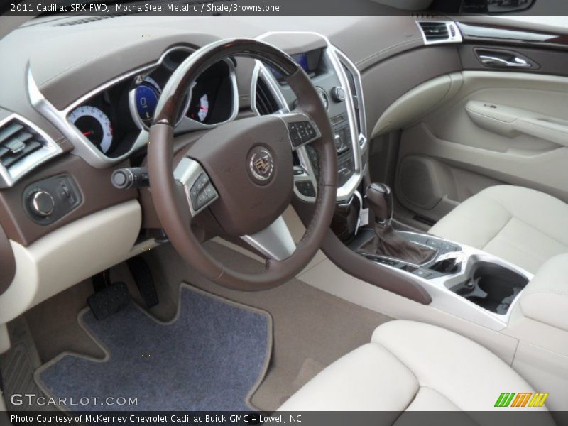 Mocha Steel Metallic / Shale/Brownstone 2011 Cadillac SRX FWD