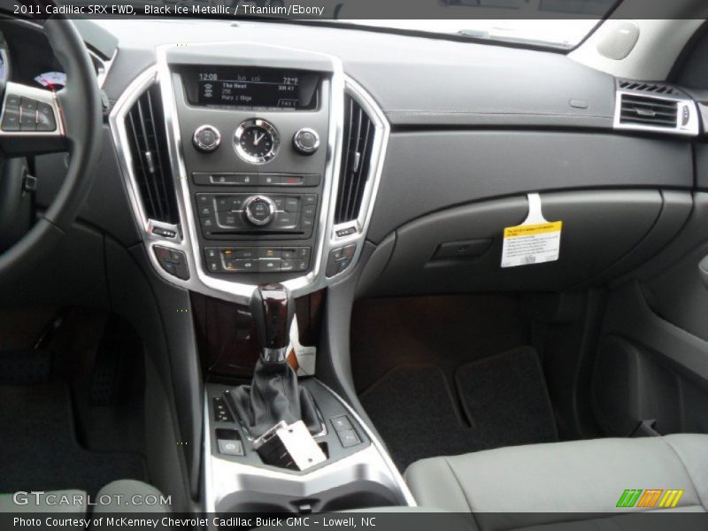 Black Ice Metallic / Titanium/Ebony 2011 Cadillac SRX FWD