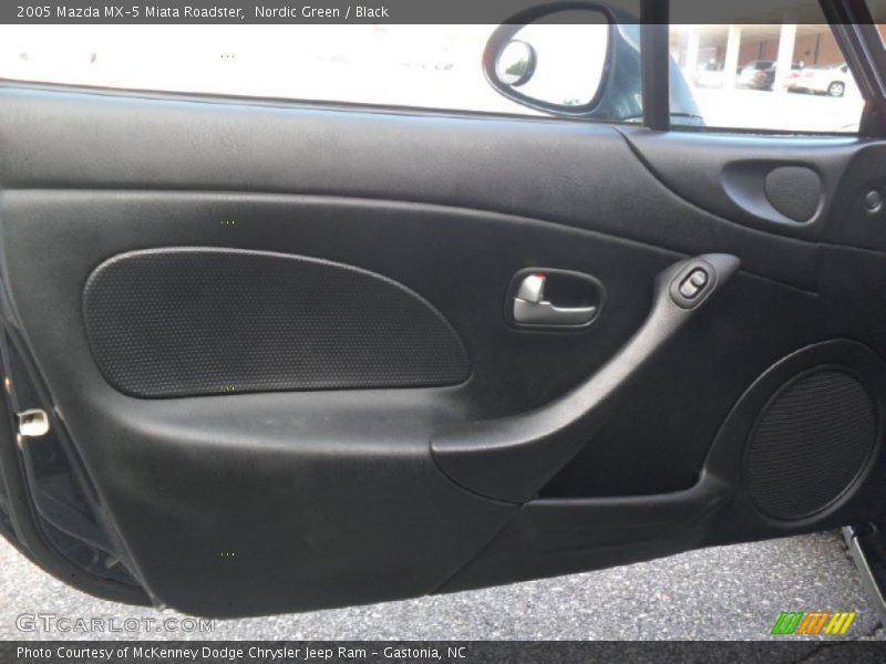 Nordic Green / Black 2005 Mazda MX-5 Miata Roadster