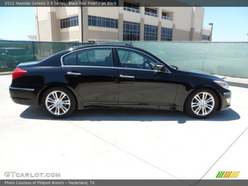  2012 Genesis 3.8 Sedan Black Noir Pearl