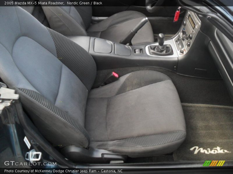 Nordic Green / Black 2005 Mazda MX-5 Miata Roadster