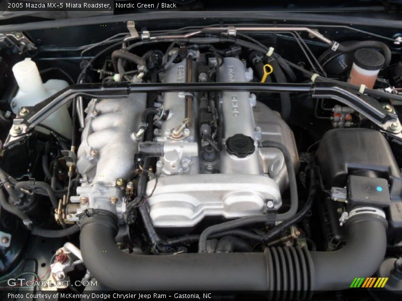  2005 MX-5 Miata Roadster Engine - 1.8 Liter DOHC 16-Valve 4 Cylinder