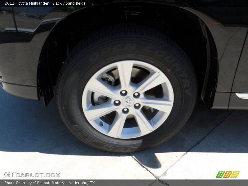  2012 Highlander  Wheel