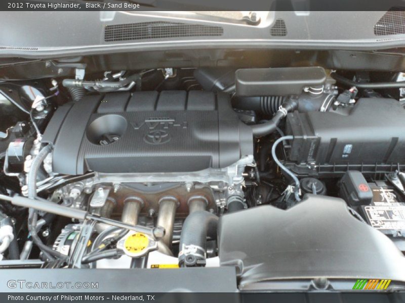  2012 Highlander  Engine - 2.7 Liter DOHC 16-Valve Dual VVT-i 4 Cylinder