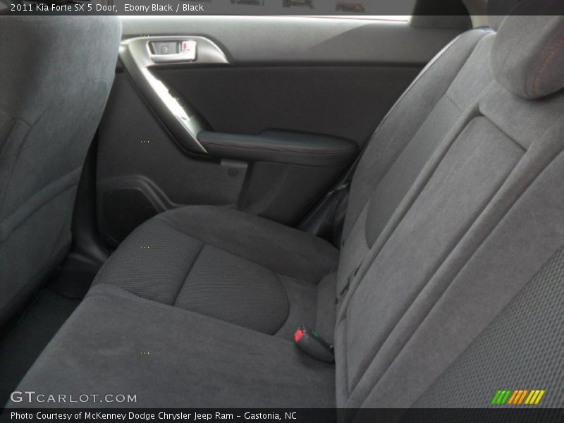 Ebony Black / Black 2011 Kia Forte SX 5 Door