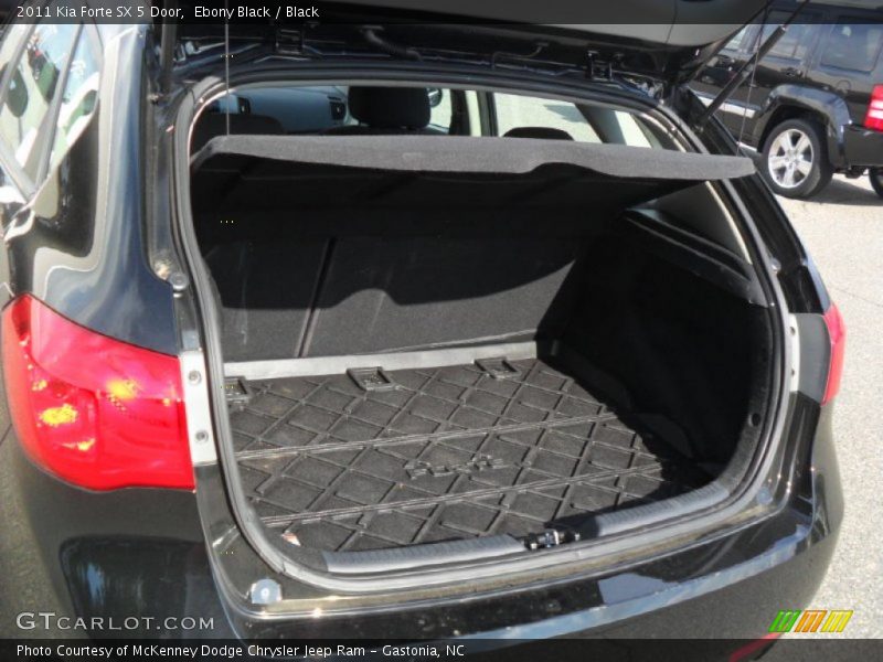 Ebony Black / Black 2011 Kia Forte SX 5 Door