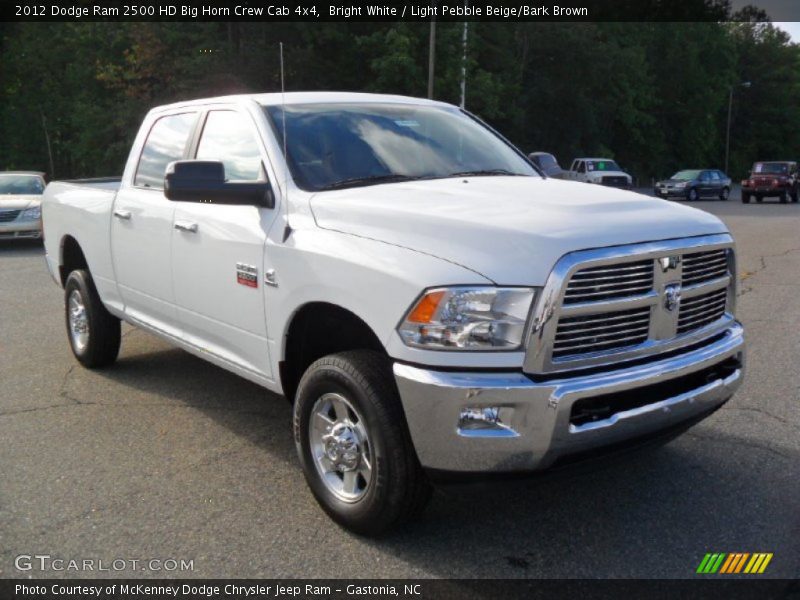 Front 3/4 View of 2012 Ram 2500 HD Big Horn Crew Cab 4x4