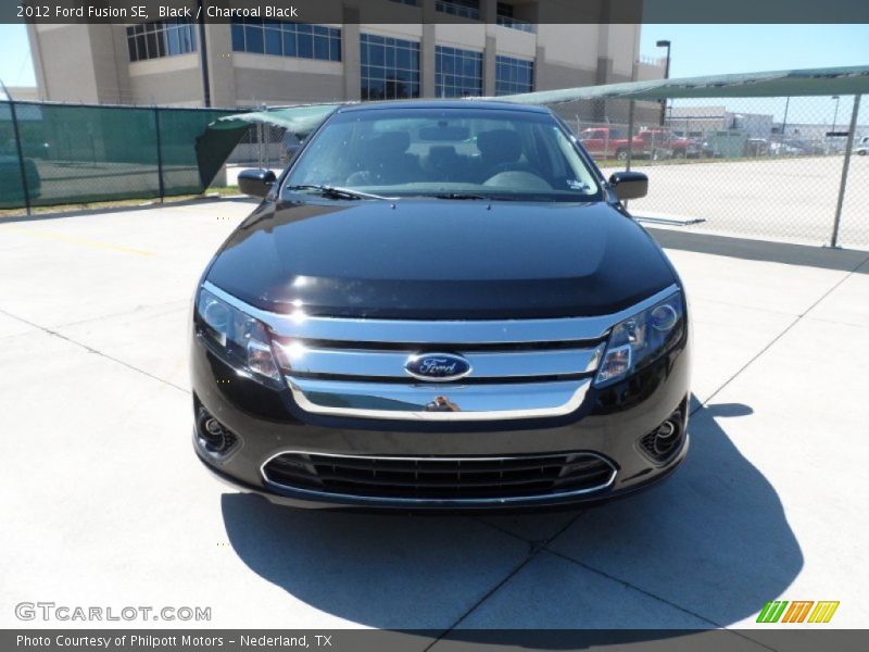 Black / Charcoal Black 2012 Ford Fusion SE