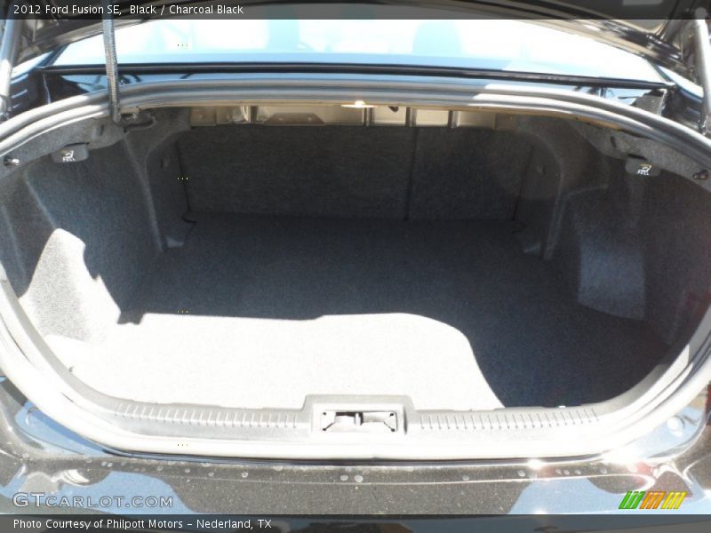 Black / Charcoal Black 2012 Ford Fusion SE