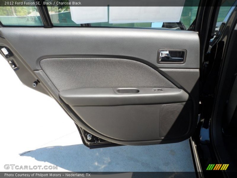 Black / Charcoal Black 2012 Ford Fusion SE