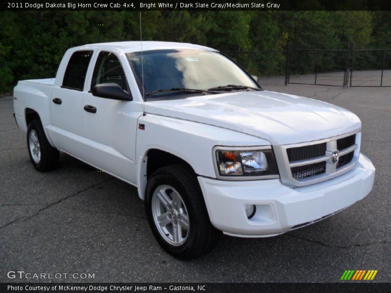  2011 Dakota Big Horn Crew Cab 4x4 Bright White