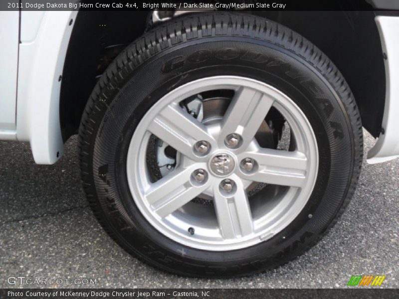  2011 Dakota Big Horn Crew Cab 4x4 Wheel