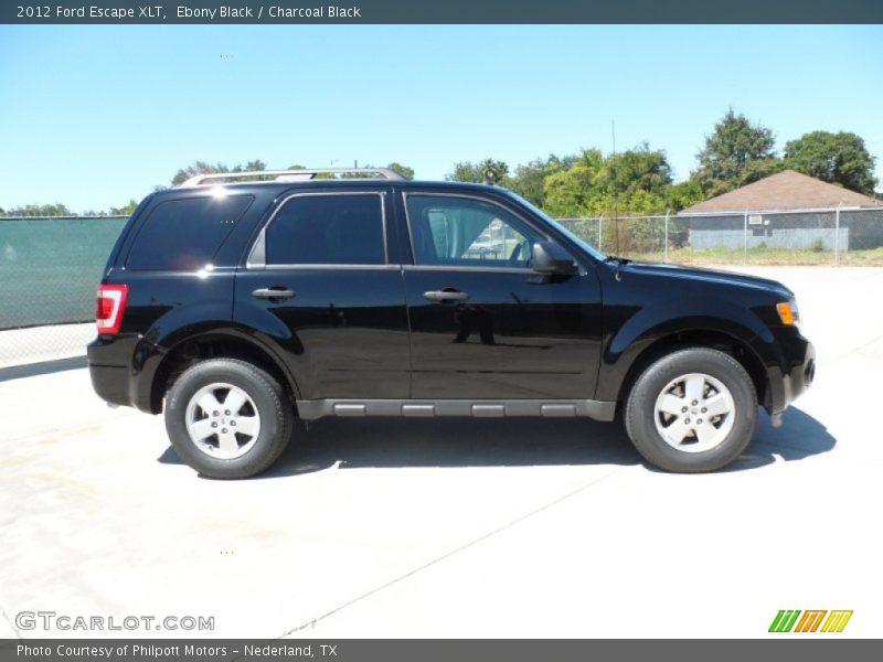 Ebony Black / Charcoal Black 2012 Ford Escape XLT