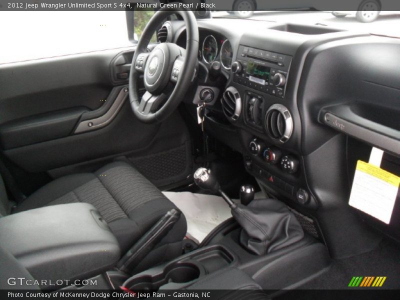  2012 Wrangler Unlimited Sport S 4x4 Black Interior