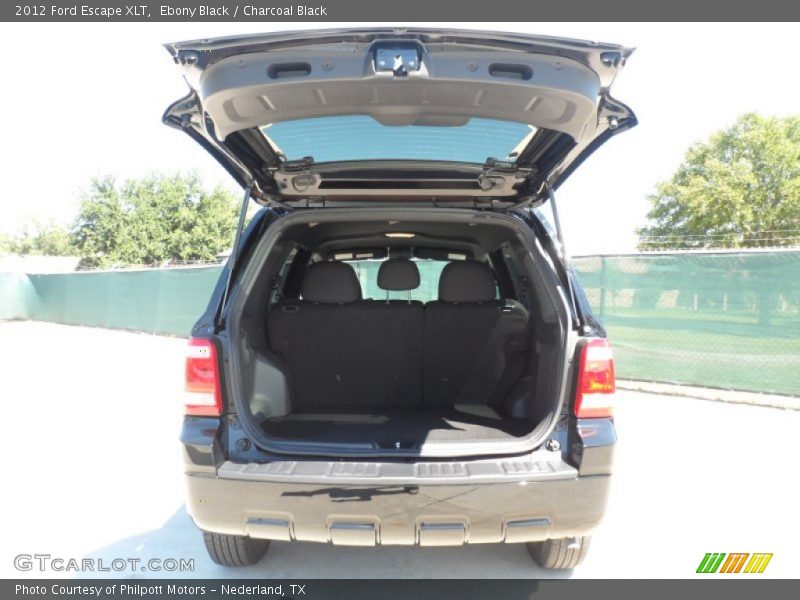 Ebony Black / Charcoal Black 2012 Ford Escape XLT