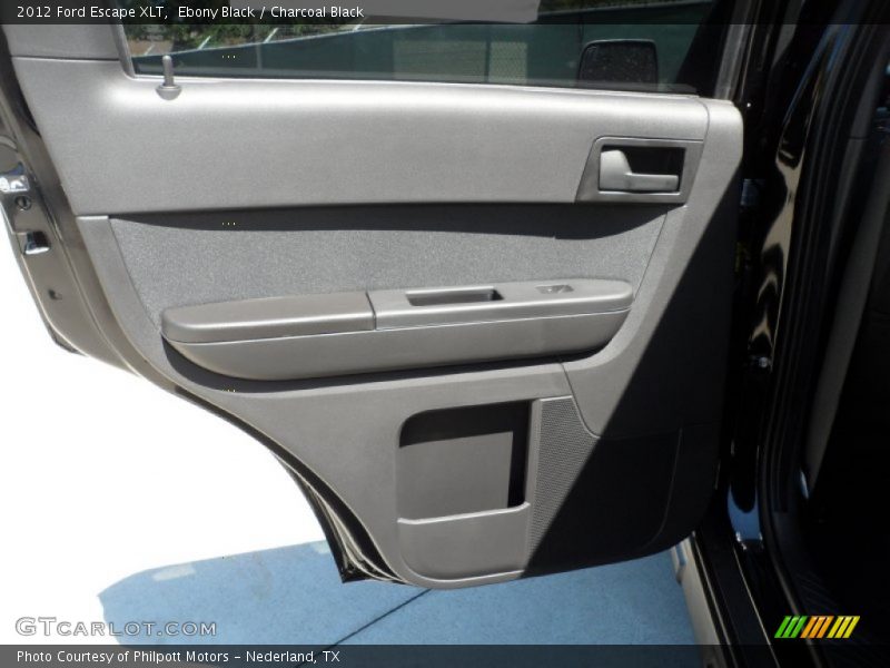 Ebony Black / Charcoal Black 2012 Ford Escape XLT
