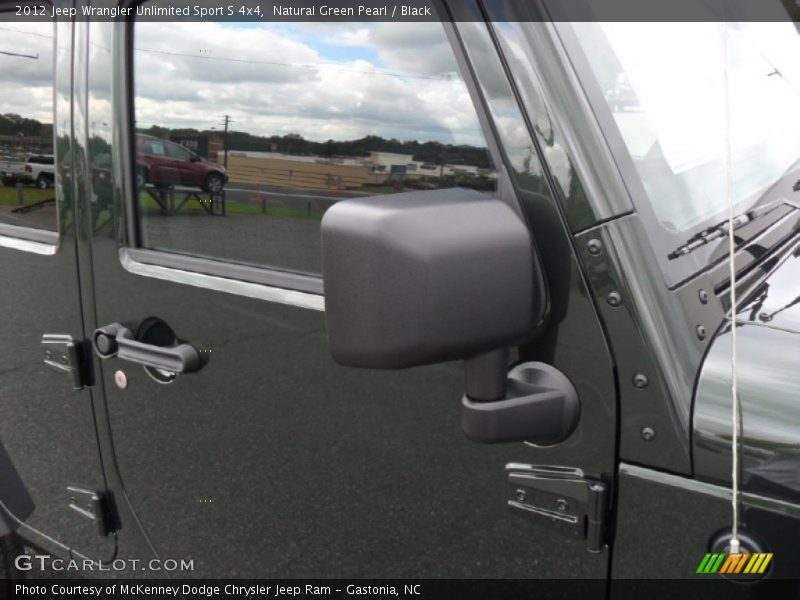Natural Green Pearl / Black 2012 Jeep Wrangler Unlimited Sport S 4x4