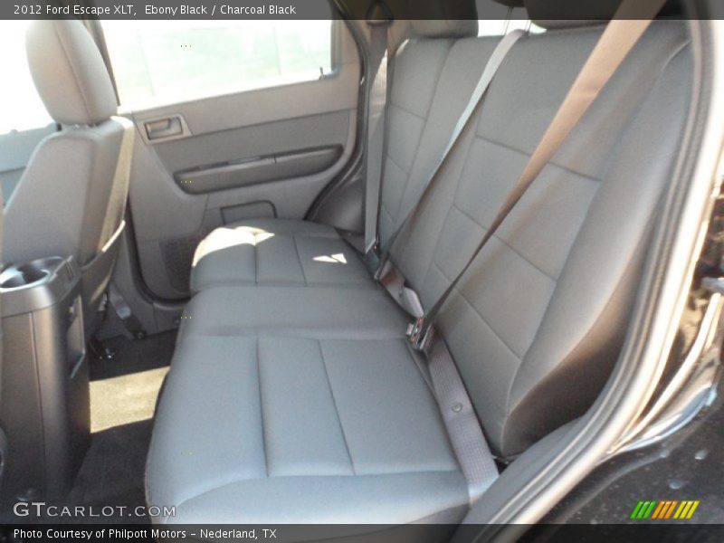 Ebony Black / Charcoal Black 2012 Ford Escape XLT