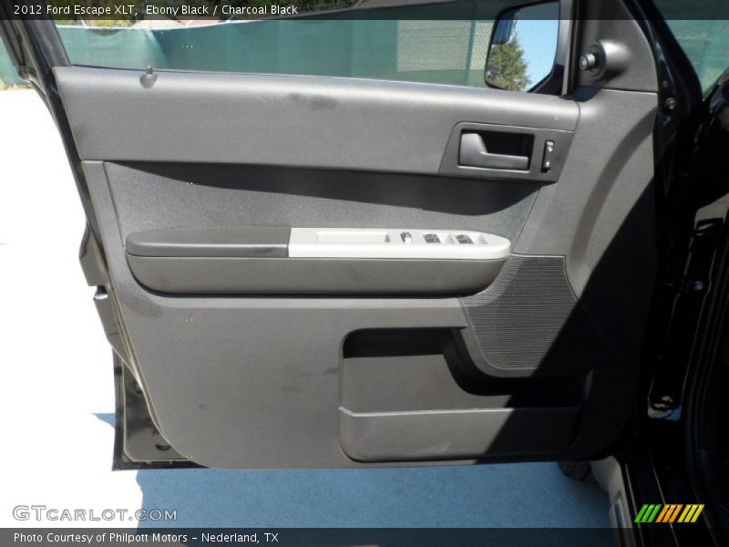 Ebony Black / Charcoal Black 2012 Ford Escape XLT